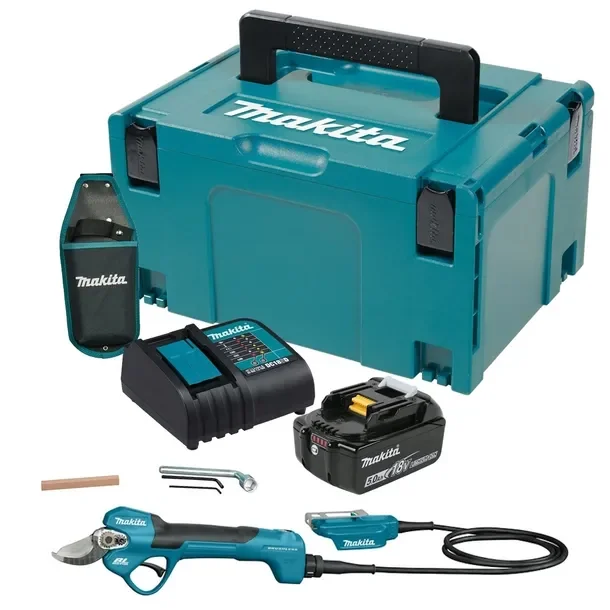 MAKITA DUP180T001 akumulatorowy sekator ogrodniczy 30mm 1x5Ah ładowarka