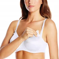 Biustonosze ciążowe - Biustonosz do karmienia Anita maternity 5035 biały miękki na fiszbniach 70F - miniaturka - grafika 1