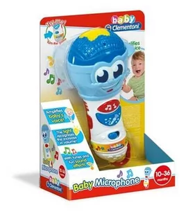 Clementoni Baby mikrofon - Instrumenty muzyczne dla dzieci - miniaturka - grafika 3