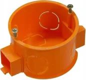 Puszki elektryczne i akcesoria - Pawbol Puszka instalacyjna PK 60 płytka z wkrętami A.0005LP /100szt./ A.0005LP - miniaturka - grafika 1