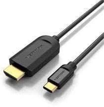Vention Kabel Typ-C do HDMI, 1m, czarny CGUBF