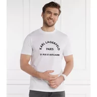 Koszulki męskie - Karl Lagerfeld T-shirt CREWNECK | Regular Fit - miniaturka - grafika 1