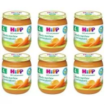 Hipp Młoda marchew z ziemniakami po 4. miesiącu zestaw 6 x 125 g Bio - Dania dla dzieci - miniaturka - grafika 1