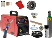 Spawarki - Spawarka Migomat Ideal Tecnomig 212 LCD Synergic Pakiet akcesoriów 2 - TMIG212LCD_pakiet2 - miniaturka - grafika 1