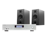 Zestawy stereo - Rotel A12 MKII (srebrny) + Diva 3 (czarny) - miniaturka - grafika 1