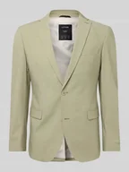 Marynarki męskie - Marynarka do garnituru o kroju slim fit z melanżowego streczu - miniaturka - grafika 1