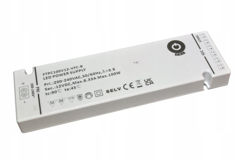 POS Zasilacz stałonapięciowy Led,, 24V/4.17A/100W FTPC100V24-VFC-B