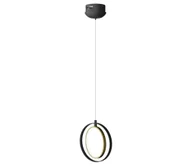 Lampy sufitowe - Aigostar - LED Żyrandol na lince LED/15W/230V 6500K czarny - miniaturka - grafika 1