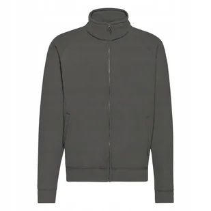 Bluza Męska Rozpinana Sweat Jacket Lekki grafit r. S - Bluzy męskie - miniaturka - grafika 1