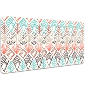 Podkładki na biurko - Mata ochronna z nadrukiem Etniczny wzór 100x50 cm, Dywanomat - miniaturka - grafika 1