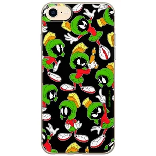 ERT GROUP etui na telefon Iphone 7/8/ SE 2/ SE 3, case oryginalny i oficjalnie licencjonowany przez Looney Tunes, wzór Marvin 004, optymalnie dopasowane, plecki z TPU częściowo przeźroczyste - Etui i futerały do telefonów - miniaturka - grafika 1