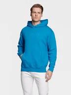 Bluzy męskie - Replay Bluza M6265A.000.23358P Niebieski Regular Fit - miniaturka - grafika 1