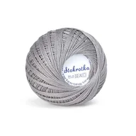 Pasmanteria - Kordonek Stokrotka nr 1457 popielaty - miniaturka - grafika 1