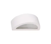 Lampy ścienne - Sollux SL.1458 - Kinkiet ATENA 1xE27/15W/230V biały - miniaturka - grafika 1