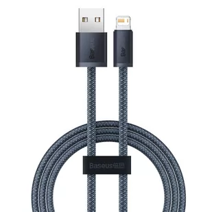 Baseus kabel do iPhone USB - Lightning 1m, 2,4A szary (CALD000416) CALD000416 - Kable USB - miniaturka - grafika 1