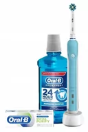 Szczoteczki elektryczne - Oral-B Pro 700 Niebieski - miniaturka - grafika 1