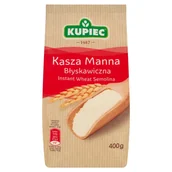 Kasza - Kupiec Kasza manna błyskawiczna 400g - miniaturka - grafika 1