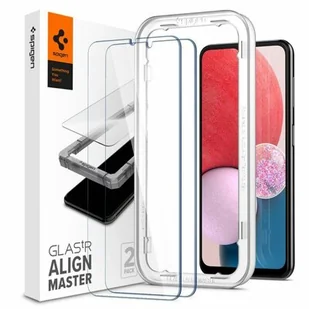 Spigen SZKŁO HARTOWANE ALM GLAS.TR 2-PACK GALAXY A13 4G / LTE CLEAR 20840-0 - Szkła hartowane na telefon - miniaturka - grafika 1