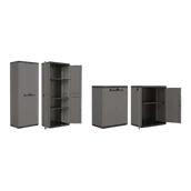 Skrzynie ogrodowe - Zestaw szaf gospodarczych KETER/KIS PIU SET - miniaturka - grafika 1