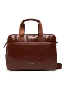 Torby na laptopy - Torba na laptopa BGM-U-016-40-08 Brązowy - Gino Rossi - miniaturka - grafika 1