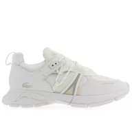 Buty sportowe męskie - Buty Lacoste L003 743SMA0064-21G - białe - miniaturka - grafika 1