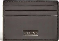 Etui na dokumenty i karty - Guess, New Boston, Leather Card Holder, Black, For Men For Men - miniaturka - grafika 1