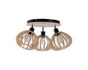 Lampy sufitowe - Keter Lighting Nicoleta NB lampa sufitowa 3-punktowa 827 - miniaturka - grafika 1