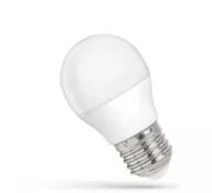 Żarówki LED - Żarówka LED kulka E27 10W b.zimna 6000K 900lm mleczna G45 ECOLIGHT - miniaturka - grafika 1
