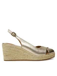 Geox Espadryle D Panarea D35UYA 000CF C2012 Złoty - Espadryle damskie - miniaturka - grafika 1