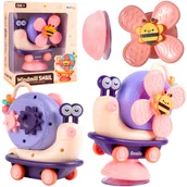 Zabawki interaktywne dla dzieci - Ślimak Jeżdżący Interaktywny Dla Dzieci Zabawka Spinner Do Kąpieli Wiatrak - miniaturka - grafika 1