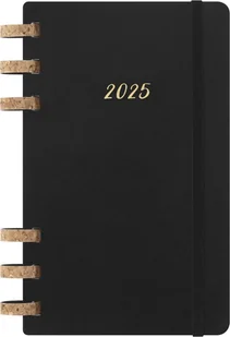 MOLESKINE kalendarz na spirali czarny 2025 LARGE (13x21) - Kalendarze - miniaturka - grafika 1