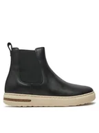 Botki damskie - Birkenstock Sztyblety Bend Chelsea Lena 1028473 Czarny - miniaturka - grafika 1