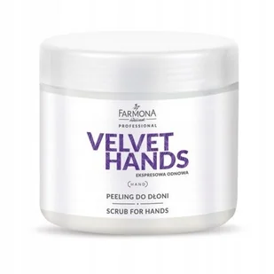 Farmona VELVET HANDS Peeling do dłoni 550 g - Peelingi do ciała - miniaturka - grafika 2