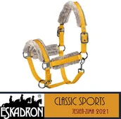 Kantary dla koni - Eskadron Kantar DOUBLEPIN FAUXFUR GLOSSY Classic Sports A/W 21 - - vintage gold - miniaturka - grafika 1