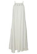 Sukienki - Superdry Vintage Long Halter Cami Dress Sukienka damska, Ecru, 42 - miniaturka - grafika 1