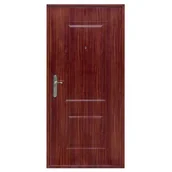 Drzwi zewnętrzne - Drzwi wewnątrzklatkowe Tau mahoń 80 cm prawe Crystal - miniaturka - grafika 1