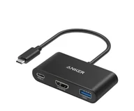 Huby USB - Anker PowerExpand 3-in-1 USB-C PD Hub - miniaturka - grafika 1
