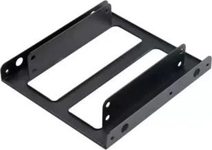 Kieszeń Akasa AKASA montážní kit pro 2,5" HDD do 3,5" pozice, 2x 2,5" HDD/SSD, 2ks v balení, černá - Obudowy i kieszenie na dyski twarde - miniaturka - grafika 1