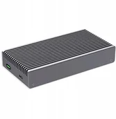 Obudowy i kieszenie na dyski twarde - 0 TB DataFlash USB4 SSD, enclosure for NVMe PCIe SSD USB4 40 Gbit/s, compatible with Thunderbolt 3&4 and USB4 & USB-C ports, USB4 USB-C coaxial cable, 2'800 MB/s, USB-C 28217 - miniaturka - grafika 1