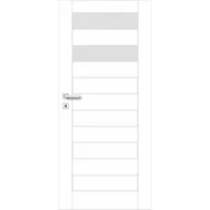 Drzwi wewnętrzne - Skrzydło ERIE 02 dąb szary 70 P 3Z WC podcięcie - miniaturka - grafika 1