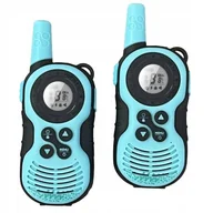 Zabawki interaktywne dla dzieci - 2 x Walkie Talkie Pro Vision Kids Zasięg do 1 kilometra 16 kanałów latarka - miniaturka - grafika 1