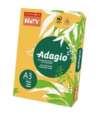 Papier do drukarek - Papier kolorowy A3 500 arkuszy Rey Adagio Żółty słoneczny - Gold - miniaturka - grafika 1
