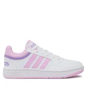 Buty dla dziewczynek - Sneakersy adidas Hoops IF2724 Biały - miniaturka - grafika 1