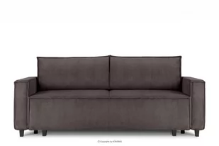 Sofa 3 rozkładana sztruks brązowa NAPI - Sofy i kanapy Sofa 3 rozkładana sztruks brązowa NAPI - Sofy i kanapy - miniaturka - grafika 1