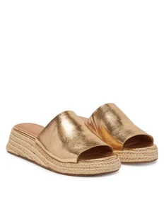 ONLY Shoes Espadryle 15341289 Złoty - Espadryle damskie - miniaturka - grafika 1