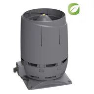 Rekuperatory i centrale - VILPE Wentylator Dachowy ECO160S WENT + Płyta Montażowa 300X300 Szary - Specjalistyczny sklep - Raty 0% - Kup z PayPo i zapłać za 30 dni - miniaturka - grafika 1