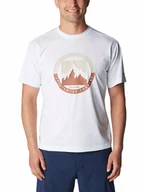 Koszulki sportowe męskie - Columbia Koszulka sportowa "Ice Lake™ II" w kolorze białym - miniaturka - grafika 1