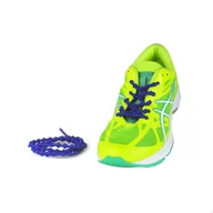 Akcesoria obuwnicze - XTENEX Elastyczne sznurówki sportowe XTENEX X300 royal blue - miniaturka - grafika 1