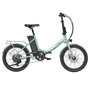 Składany rower elektryczny Fafrees F20 Lasting, silnik 250W, bateria 36V 18,2Ah, opony 20*1,95 cali - Miętowa zieleń - Rowery elektryczne - miniaturka - grafika 1