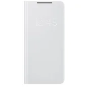 Etui i futerały do telefonów - Samsung Smart LED View Cover do Galaxy S21+ light gray EF-NG996PJEGEE - miniaturka - grafika 1
